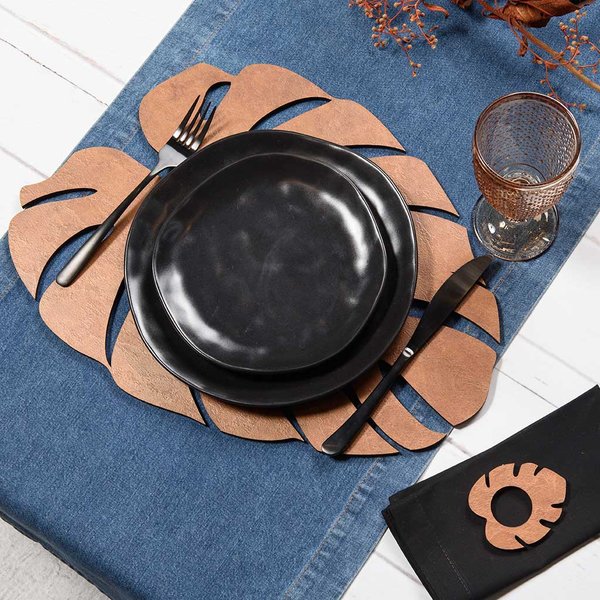 jogo americano folha de adao art wood avulso cobre 3