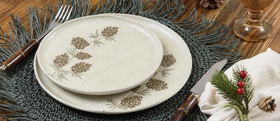 Mesa Posta Decorada Para o Natal Mesa Posta Decorada Para o Natal