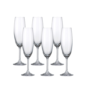 taca de espumante copa e cia gastro 220ml em cristal 200555