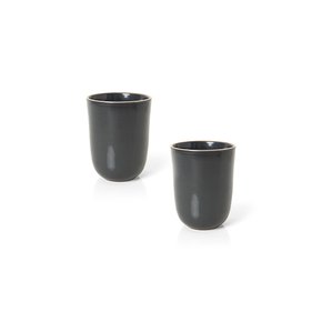 conjunto de 2 canecas cromio