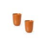 conjunto de 2 canecas terracota