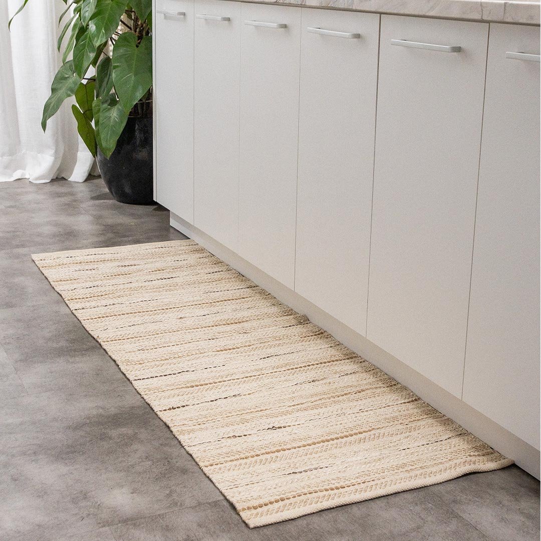 Tapete Passadeira Nature 60 x 180 cm Kian | Copa&Cia