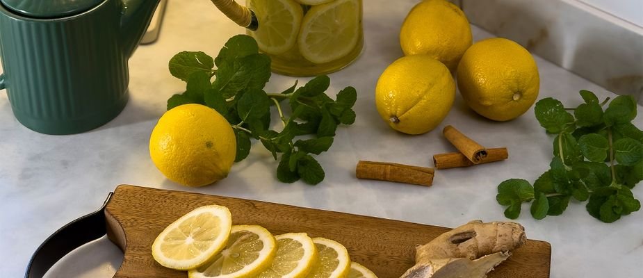 Chá de Gengibre com Limão Siciliano: um ritual aromático para aquecer o inverno