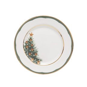 310937 prato de sobremesa aquarelle filetado ouro