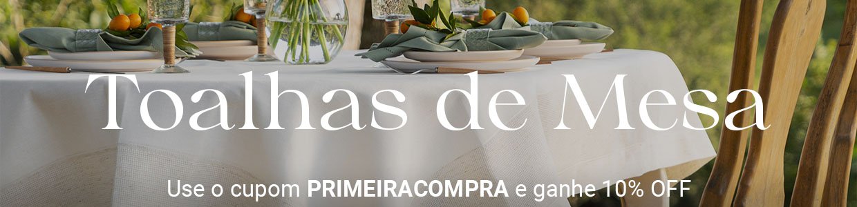 Banner Fixo Toalhas de Mesa