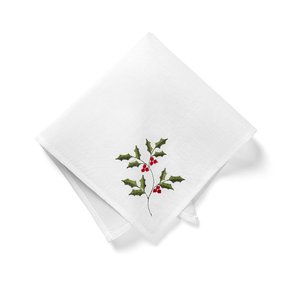 310104 guardanapo 4pcs unite azevinho 45 x 45 branco 1