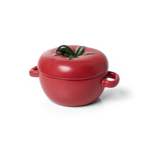 313668 bowl com tampa aquarelle tomate