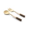 313383 conjunto de talheres para salada 2 pecas garbo opal wood 4