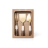313389 conjunto de talheres para queijo 3 pecas garbo opal wood 1
