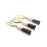 313389 conjunto de talheres para queijo 3 pecas garbo opal wood 5