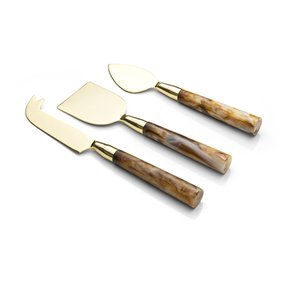 313449 conjunto de talheres para queijo 3 pecas garbo calacatta gold 2