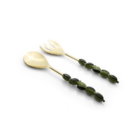 313455 conjunto de talheres para salada 2 pecas garbo oliva 3