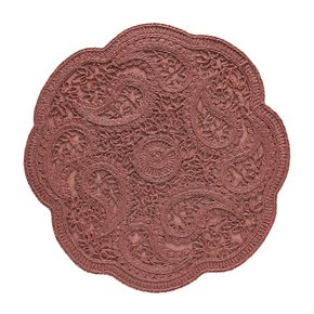 313700 jogo americano brazil paisley rose avulso