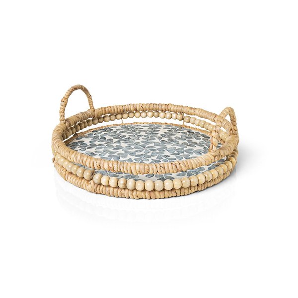 313534 bandeja fiber shell wood 37cm