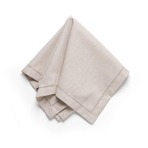 313689 guardanapo eco caqui 45cm x 45cm ponto ajour