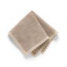 313116 guardanapo 4 pcs lila renda 45cm x 45cm natural 2