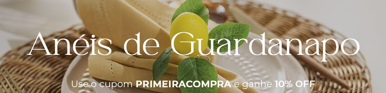 Banner Fixo Anéis de Guardanapo